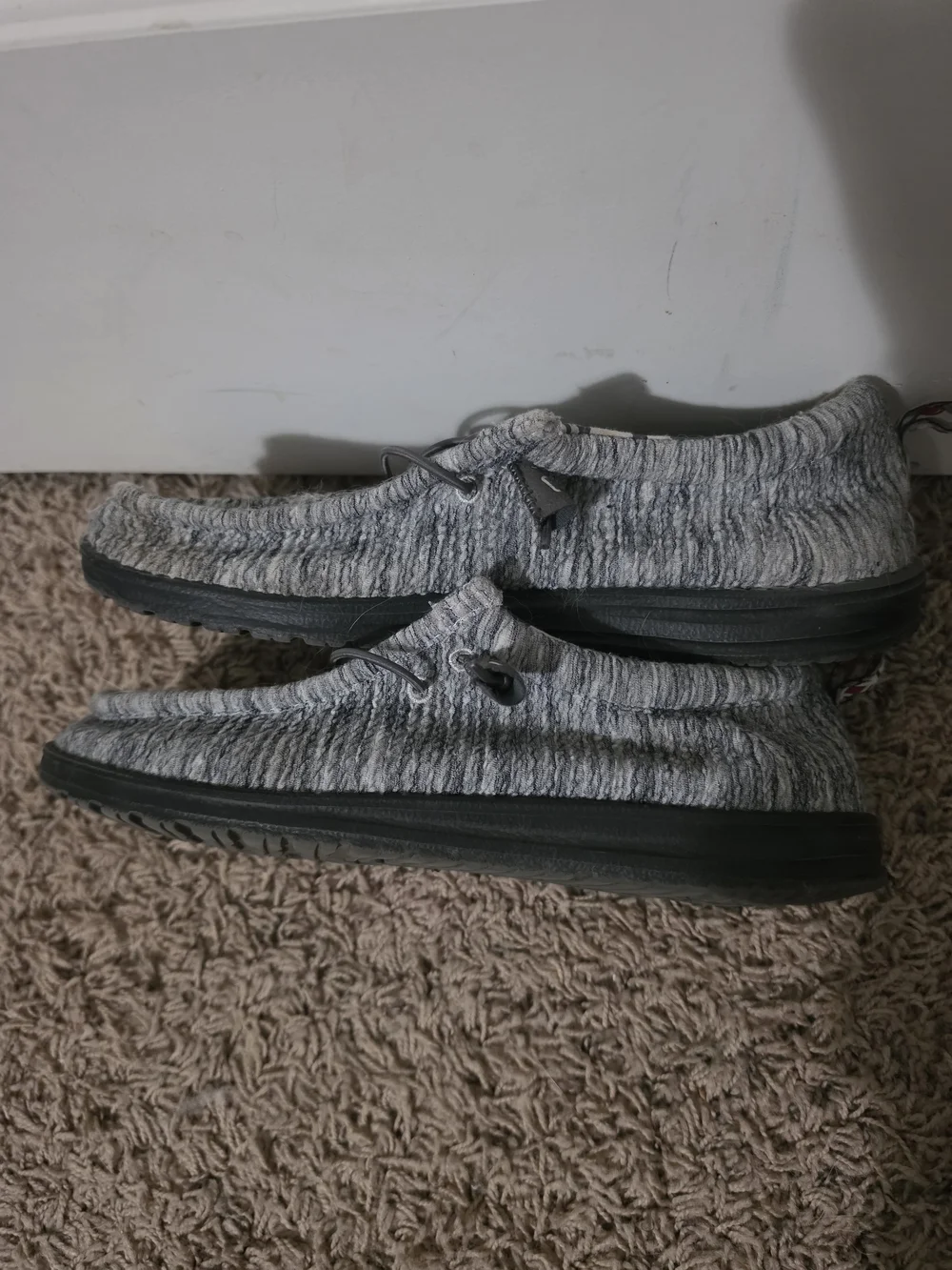 Hey Dudes Men Wallys Grey